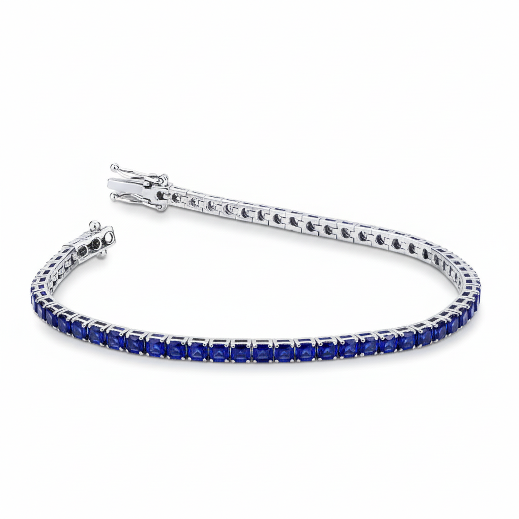 Bracciale Tennis Blu