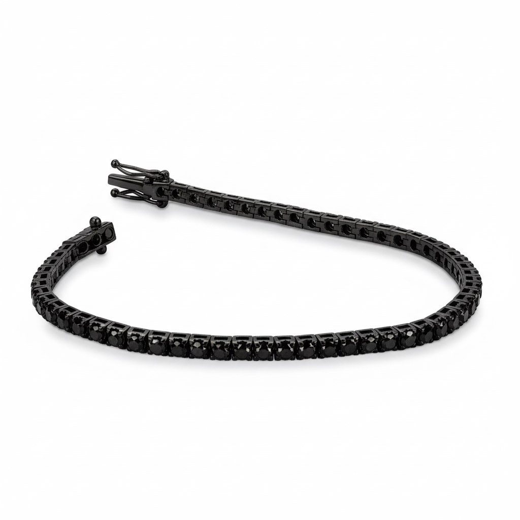 Bracciale Tennis Total Black