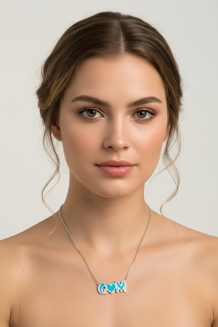 Collana smaltata - foto realistica